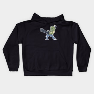 Angry hops (dark) Kids Hoodie